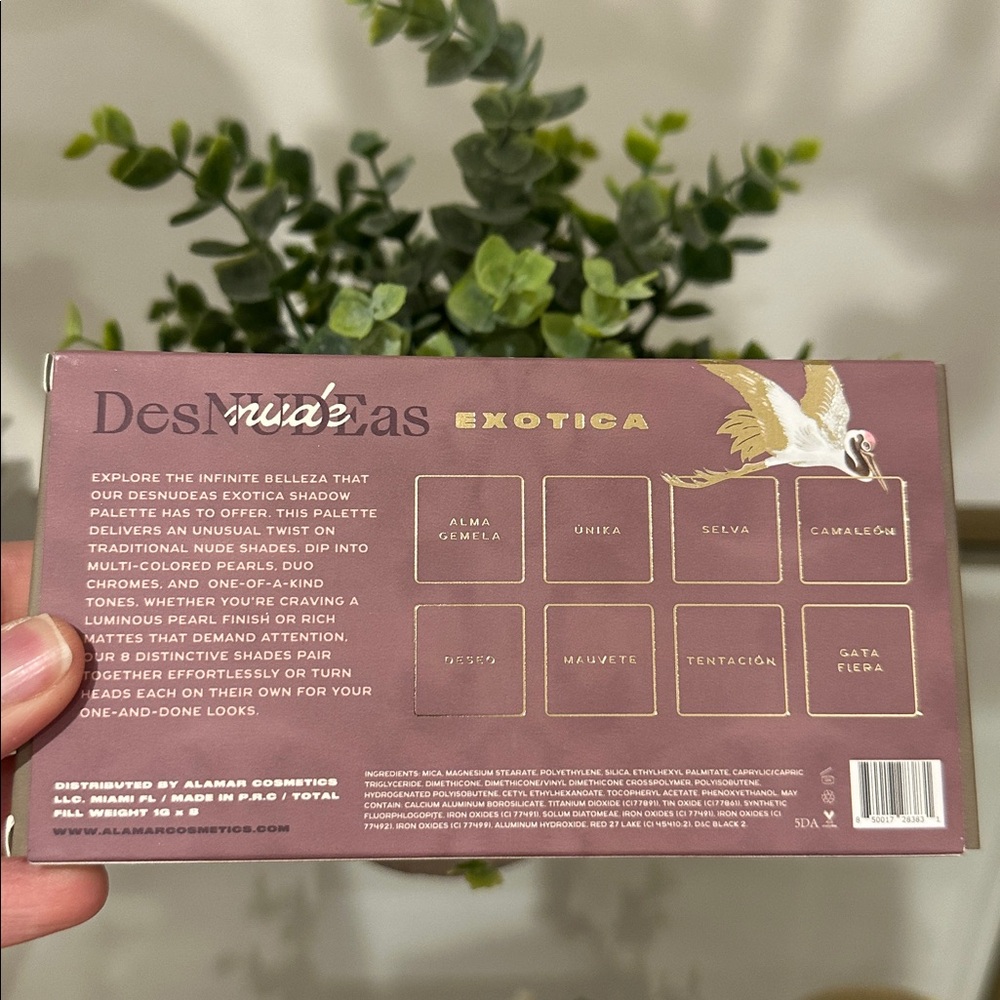 Alamar DesNUDEas Exotica Eyeshadow Palette - Bold Neutrals - Picture 6 of 9